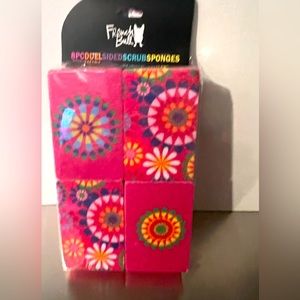 French Bull 8pc Dual Sided Printed Sponges